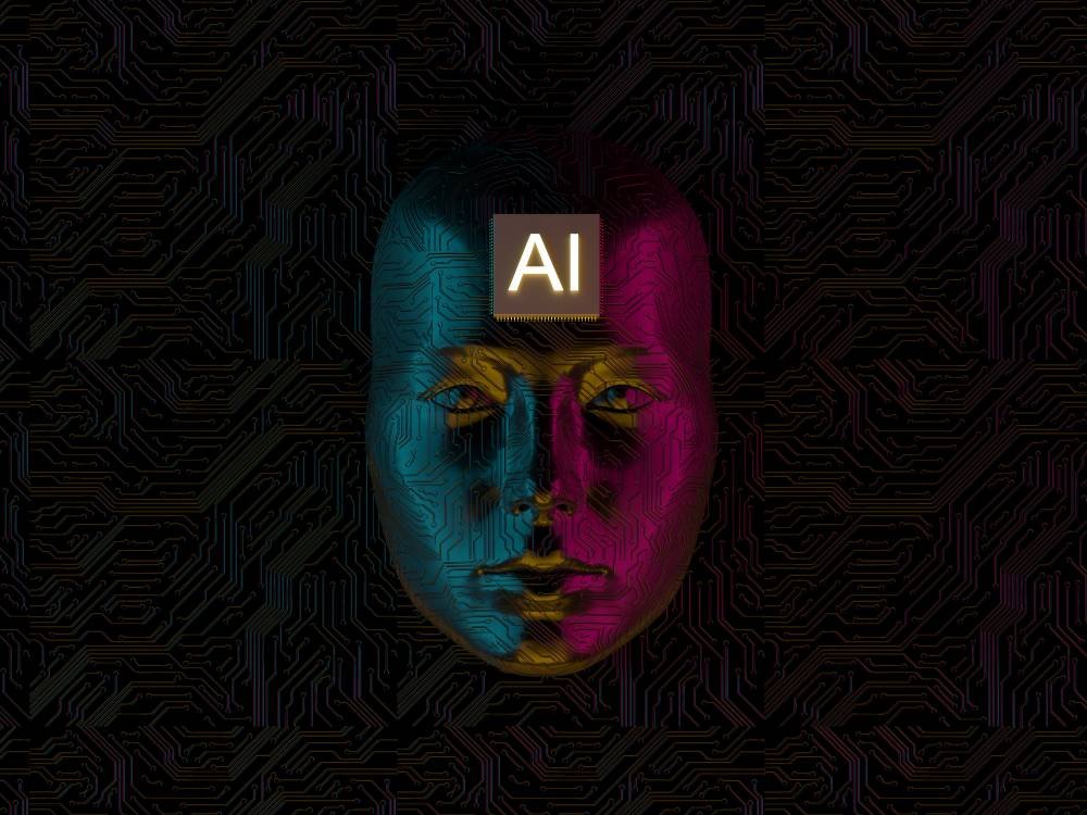 Ai Agent Face Mockup